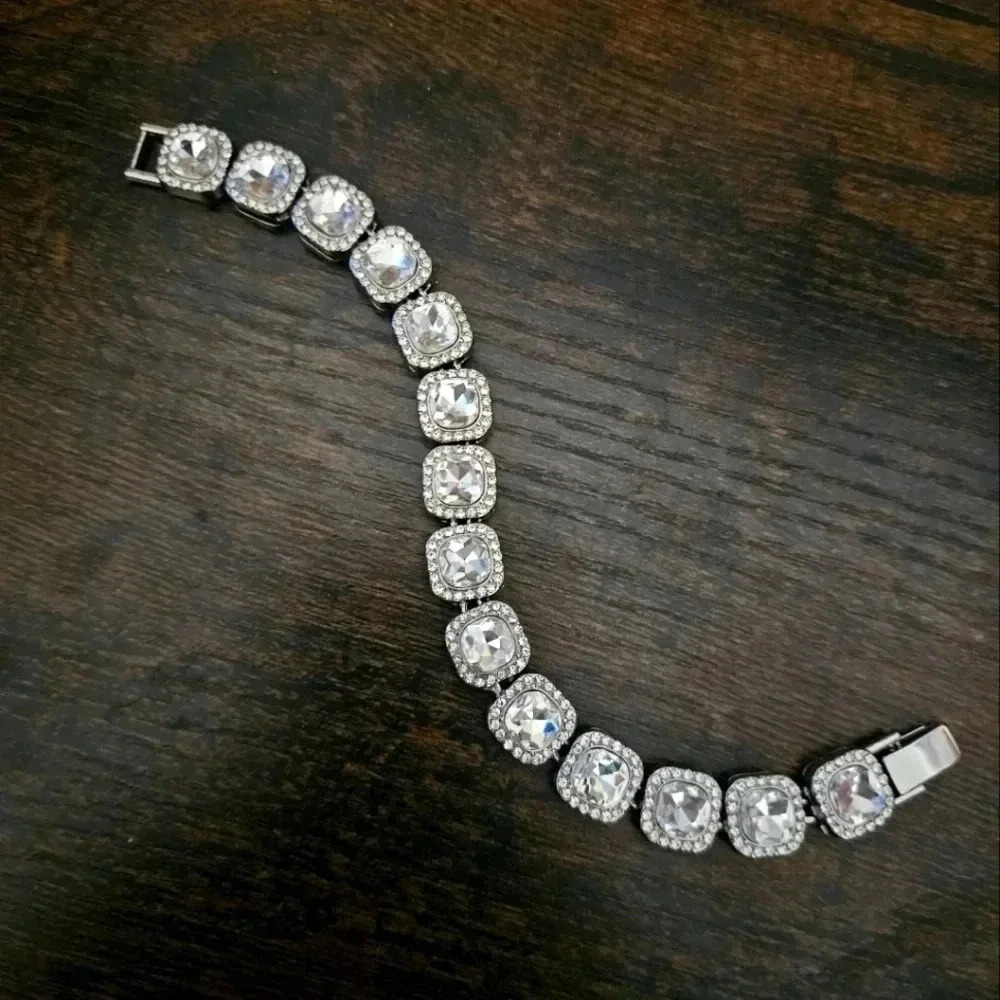Faux Diamond Bracelet